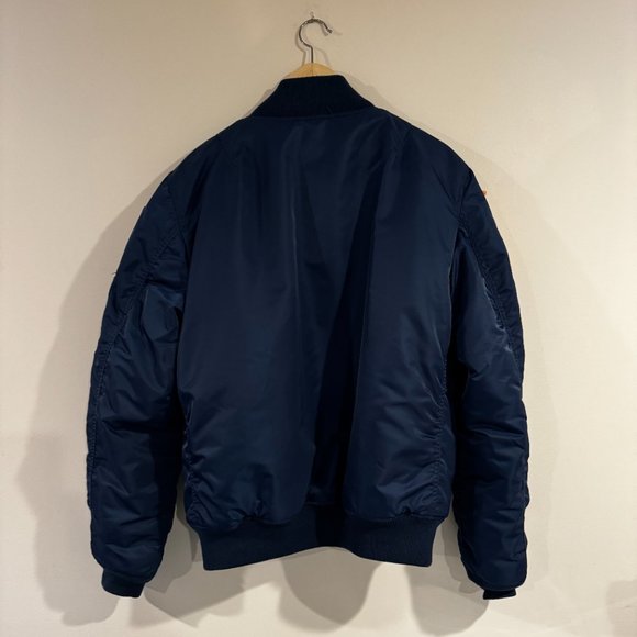 Schott NYC West Pacific Bomber Jacket Medium M South Korea USA Souvenir Flight - Picture 13 of 14